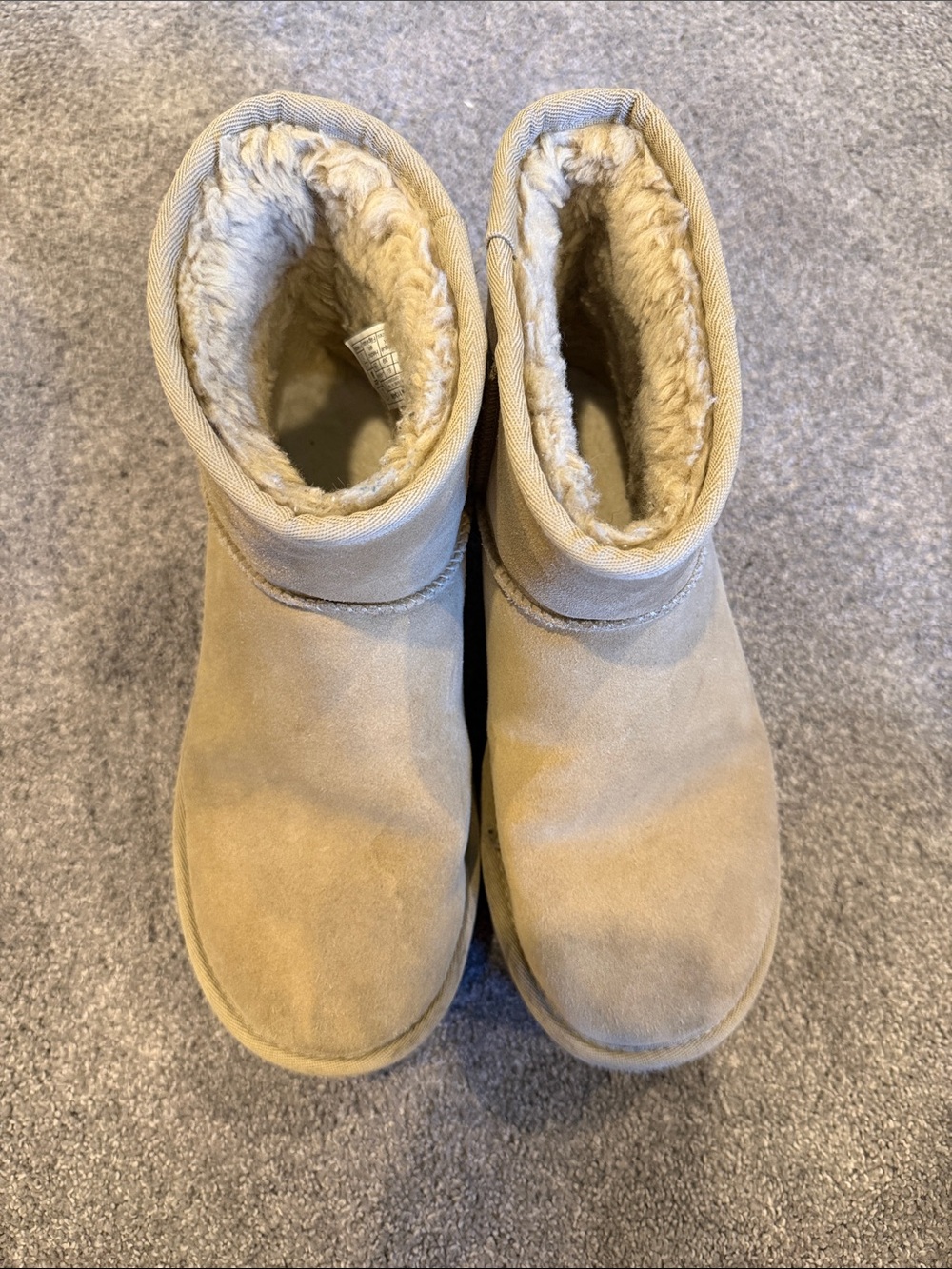 UGG Women’s Platform Chestnut Short Winter Boots